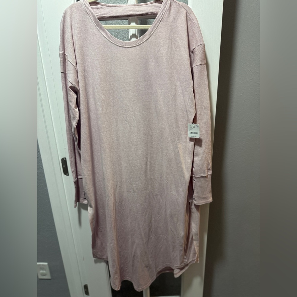 ⭐️SOLD⭐️NWT Free People Movement  Long Game Tunic Layer - Picture 3 of 15